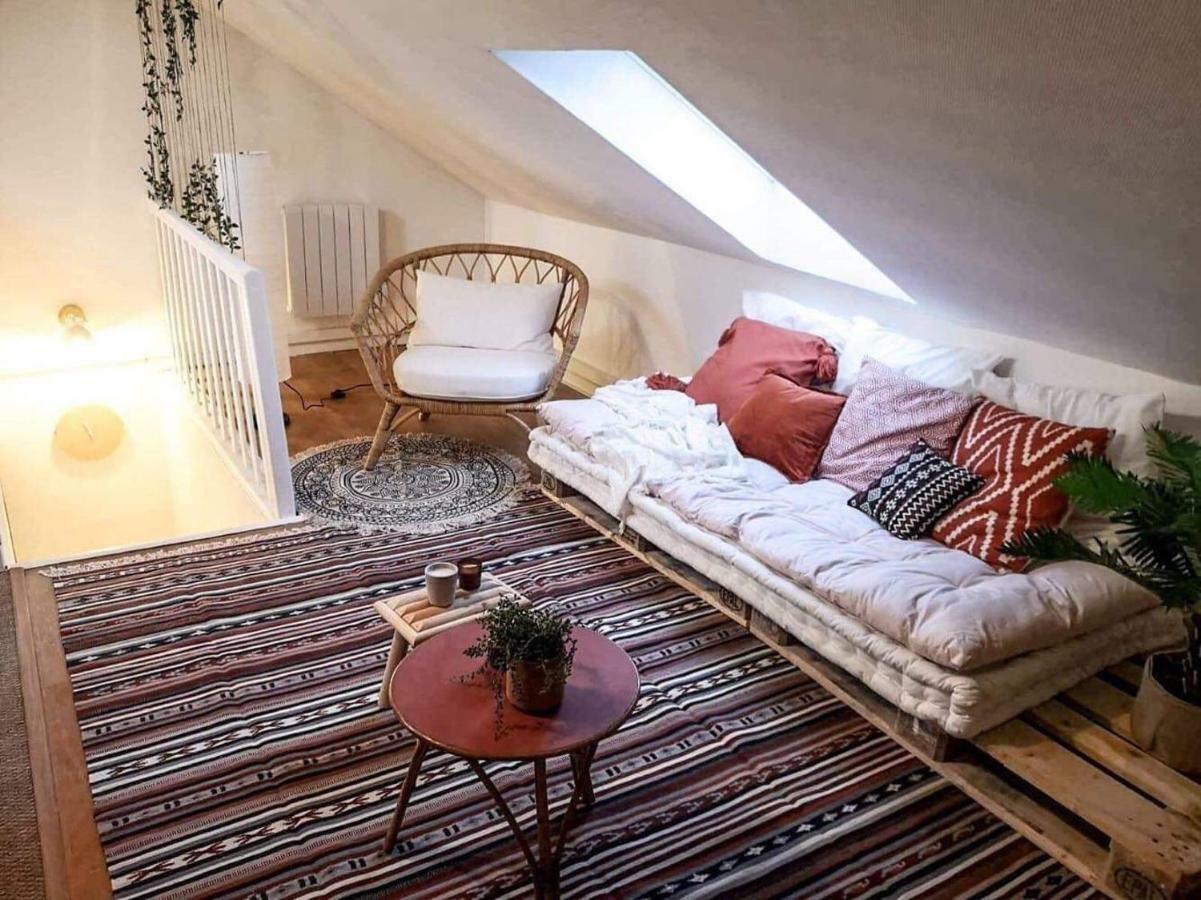 Le Cosy Marnais, Centre Ville, Vue Cathedrale Reims Exterior foto